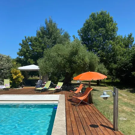 Ferienhaus Longere Avec Piscine Partagee *