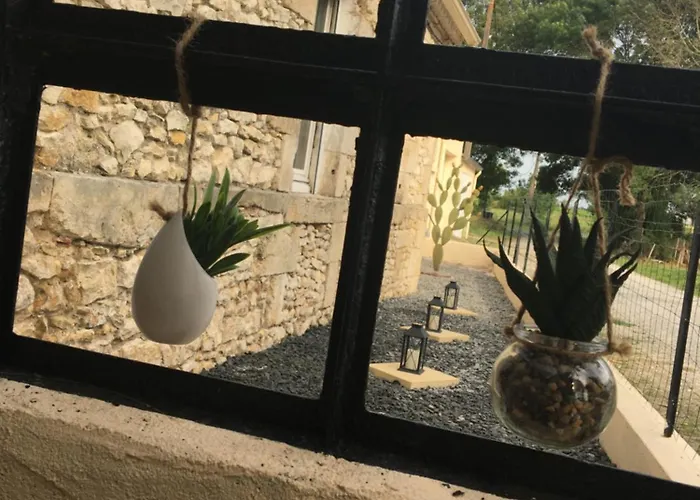 Longere Avec Piscine Partagee Ferienhaus Bégadan